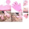 Pet Grooming Glove for Cats Pet Glove Hair Removal (Right Hand)
