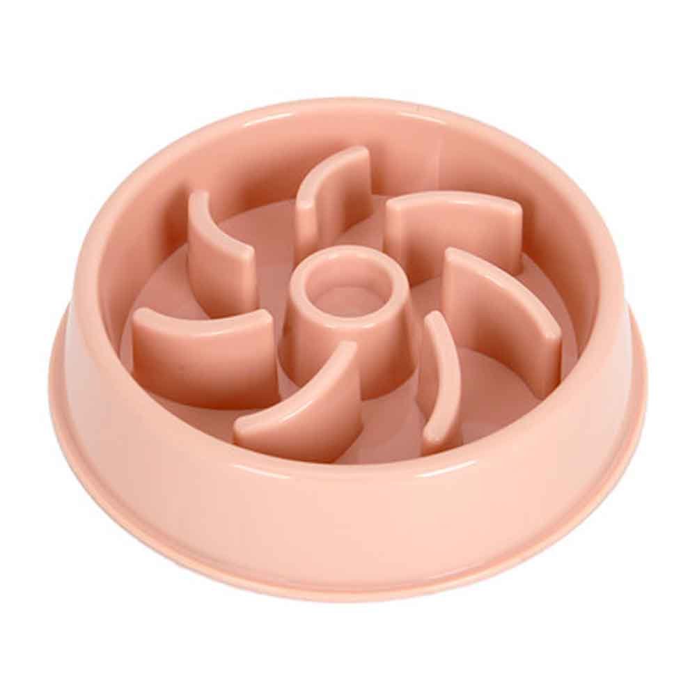 Pet Feeding Supplies Plastics Pet Slow food bowl Petal