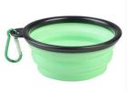 Collapsible Dog Bowl Foldable Expandable Cup Dish for Pet Food Water Feeding [B]