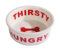 Ceramic Dog Bowls for Food & Water Suitable for Dogs within 20kg [A]