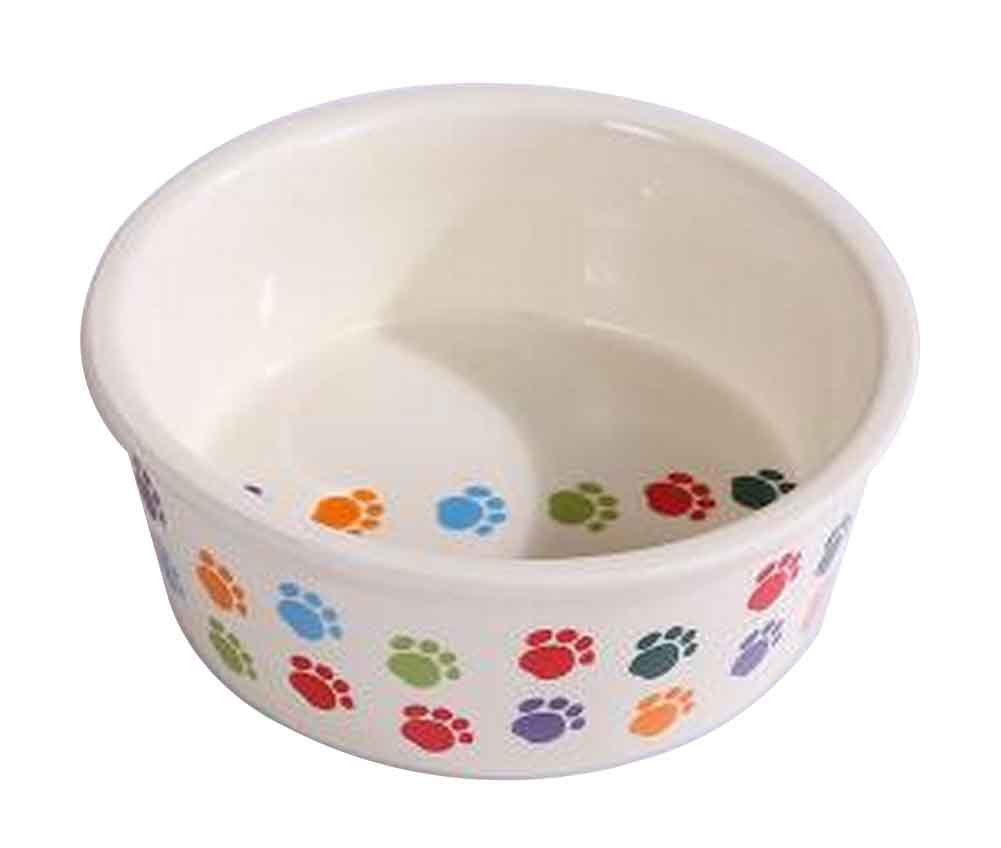 Ceramic Dog Bowls for Food & Water Suitable for Dogs within 20kg [C]