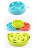 Slow Feed Dog Bowl Fun Feeder Non-Slip Pet Bowl [F]