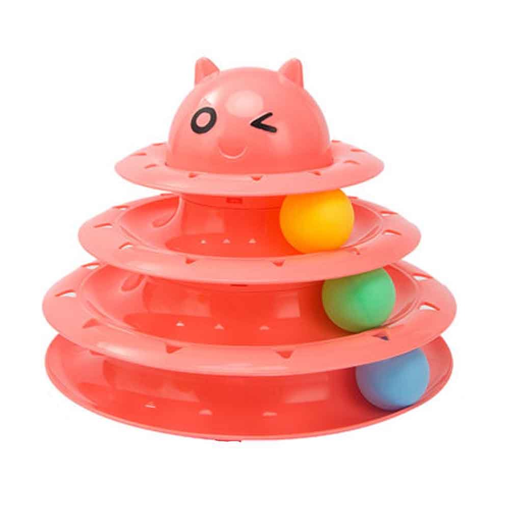 Cats Toys Ball Tower and Interactive Cat Toy 6#