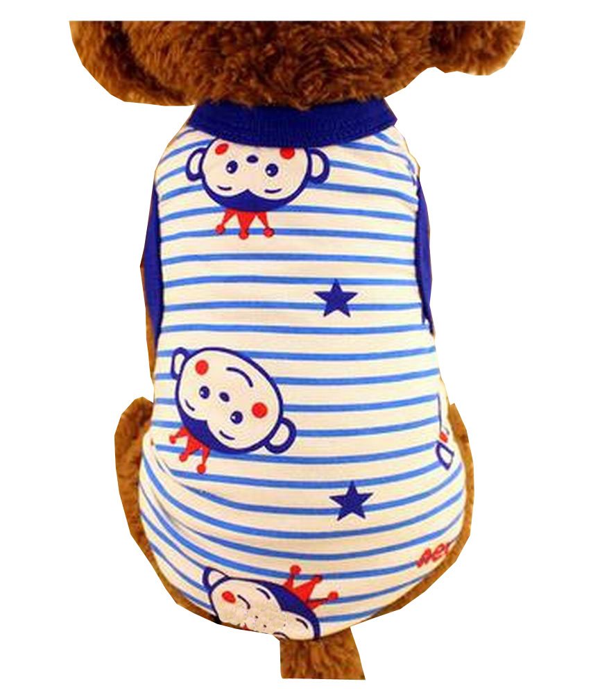 Pet Clothing Cute Puppies Dressed Spring Summer Clothing [Monkey]