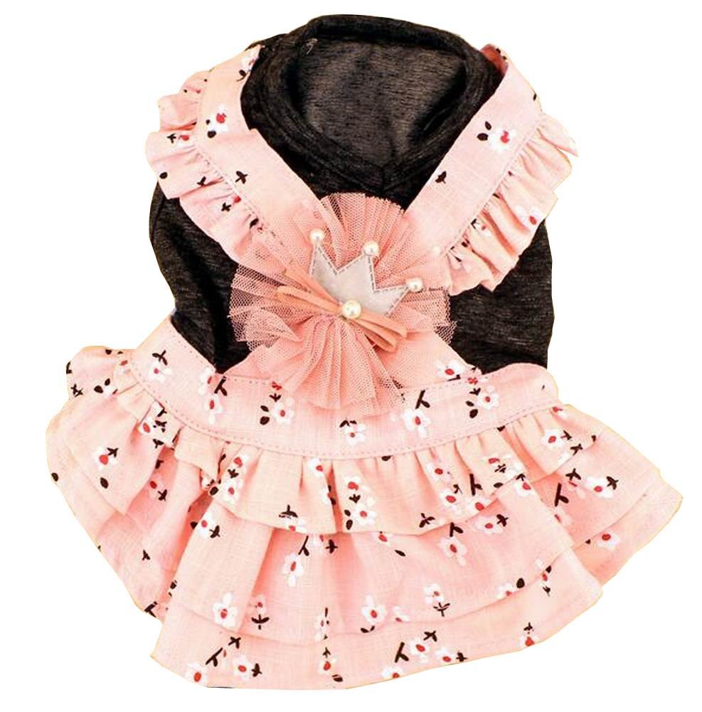 Pet Clothes Little Dogs Dress Fashion Cute Special Clothing [Pink]