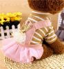 Pet Clothes Little Dogs Dress Fashion Cute Special Clothing Crown [Pink]