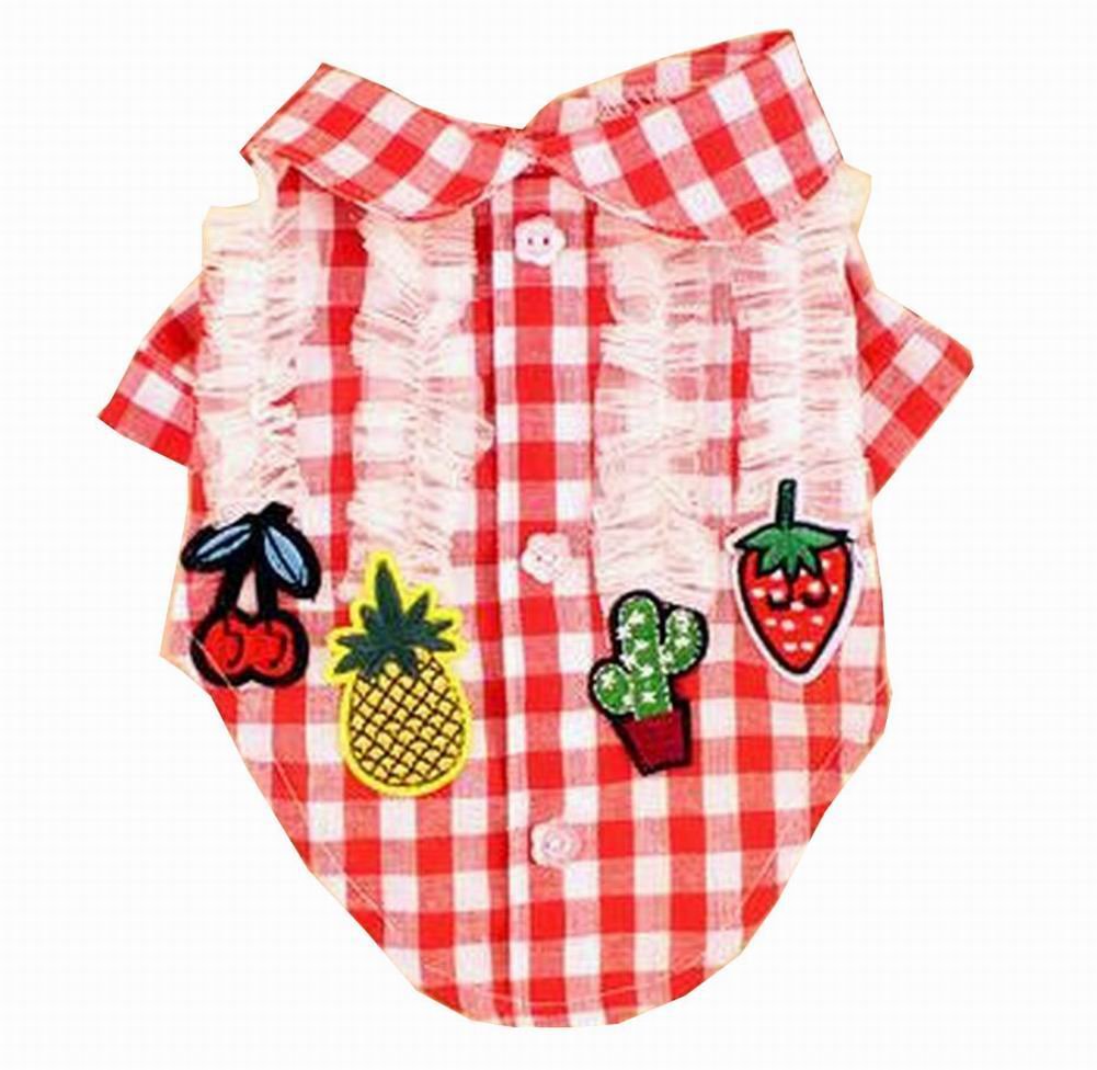 Pet Clothes Little Dogs Clothing Fashion Special Clothing Shirt [Red]