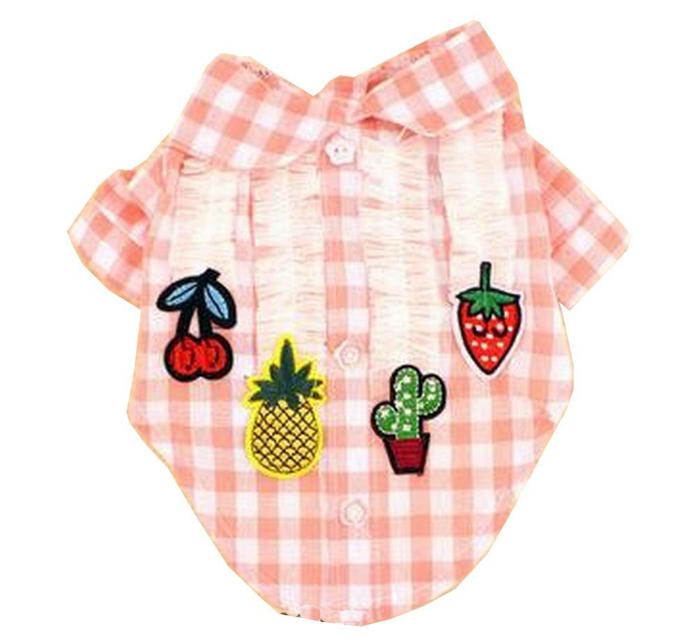 Pet Clothes Little Dogs Clothing Fashion Special Clothing Shirt [Pink]