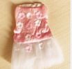 Little Dogs Clothing Fashion Clothing Princess Dress Flowers [Pink]