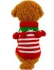 Christmas Series Pet Clothes Pet Sweater for Winter XS [B]