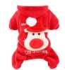 Christmas Series Pet Clothes Dog Apparel for Winter XS [D]