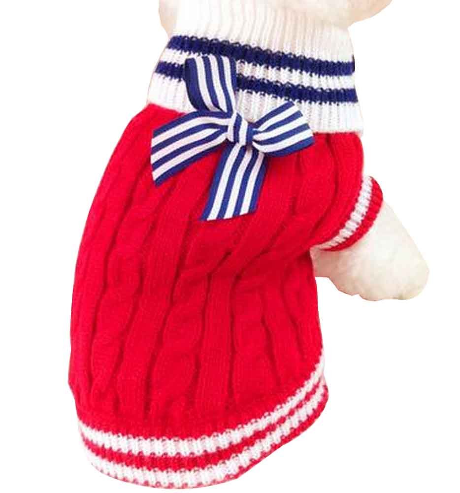 Christmas Series Pet Clothes Dog Apparel for Winter XXS [F]