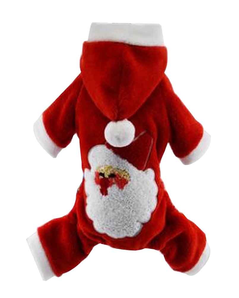 Christmas Series Pet Clothes Dog Apparel for Winter XS [H]