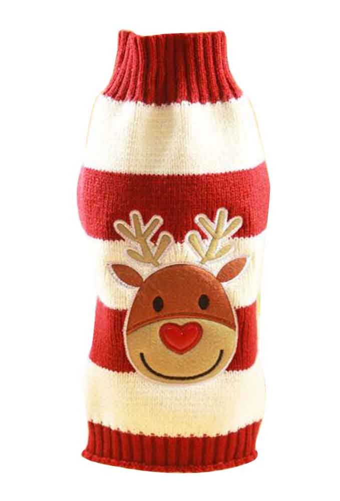 Christmas Series Pet Clothes Dog Apparel for Winter XL [J]