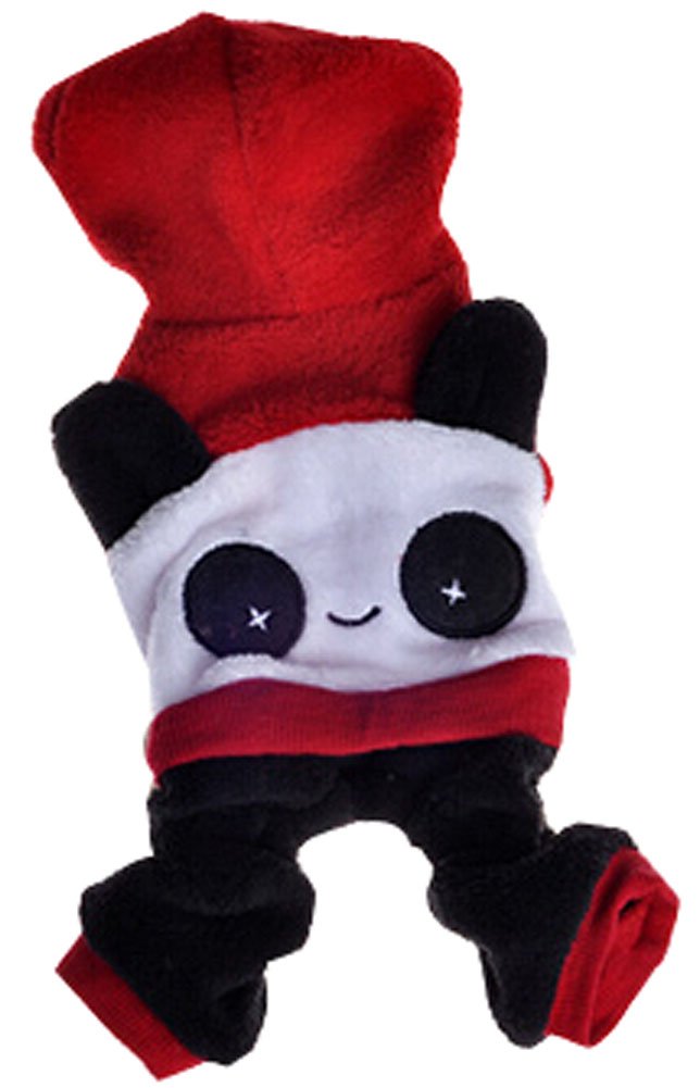 Fashion Pet Dog Warmth Clothes Chinese Style Panda Clothes Winter Dress Panda