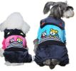 Fashion Pet Dog Warmth Clothes Winter Dress Pet Clothes Blue