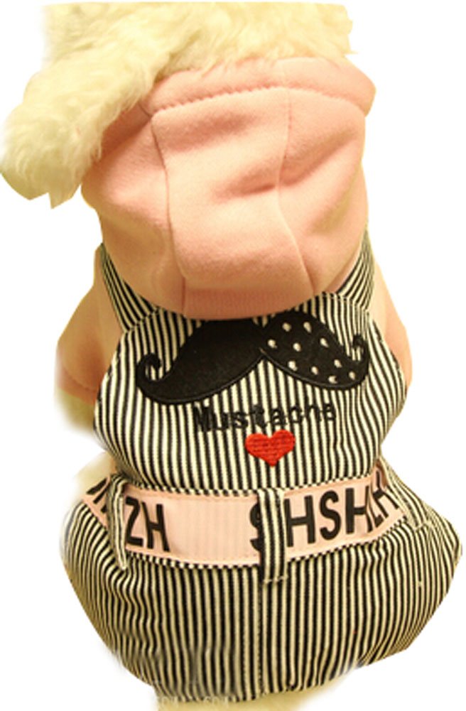 Warmth Pet Dog Clothes Winter Dress Fashion Pet Dog Clothing Pink