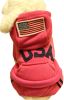 Warmth Pet Dog Clothes Winter Dress Fashion Pet Dog Clothing USA Cloth Red