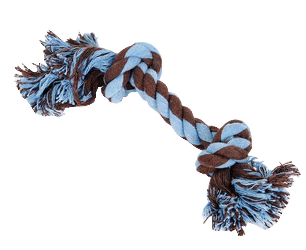 Set of 3 Pet Toys Pet Rope Toys For Small Dogs Teeth Cleaning [Brown]