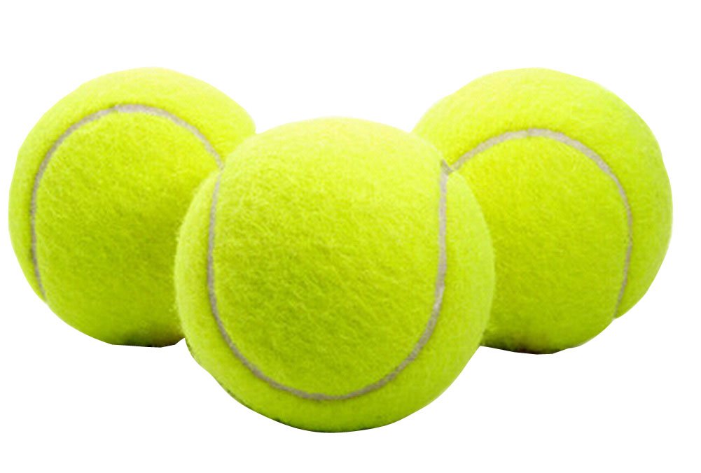 Set of 3 Pet Toys Puppy Dogs Toys For Dogs Stretch Ball [Tennis]