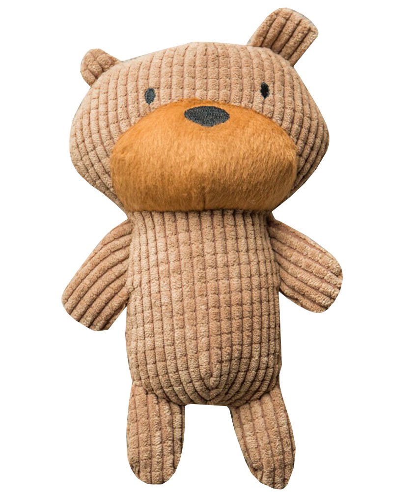 Pet Toys Puppy Toys Just For Fun Squeaky for Puppy [Brown Bear]