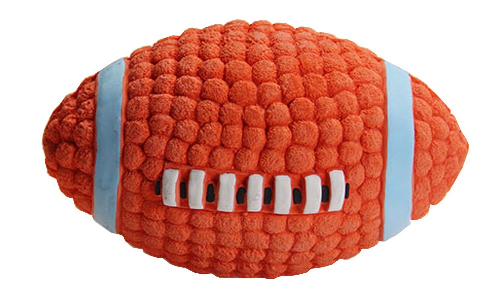 Pet Toys Puppy Toys Just For Fun Squeaky for Puppy Balls [Football-1]