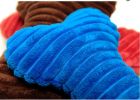 Pet Toys Puppy Toys Just for Fun Plush Squeaky for Puppy Bone [Brown]