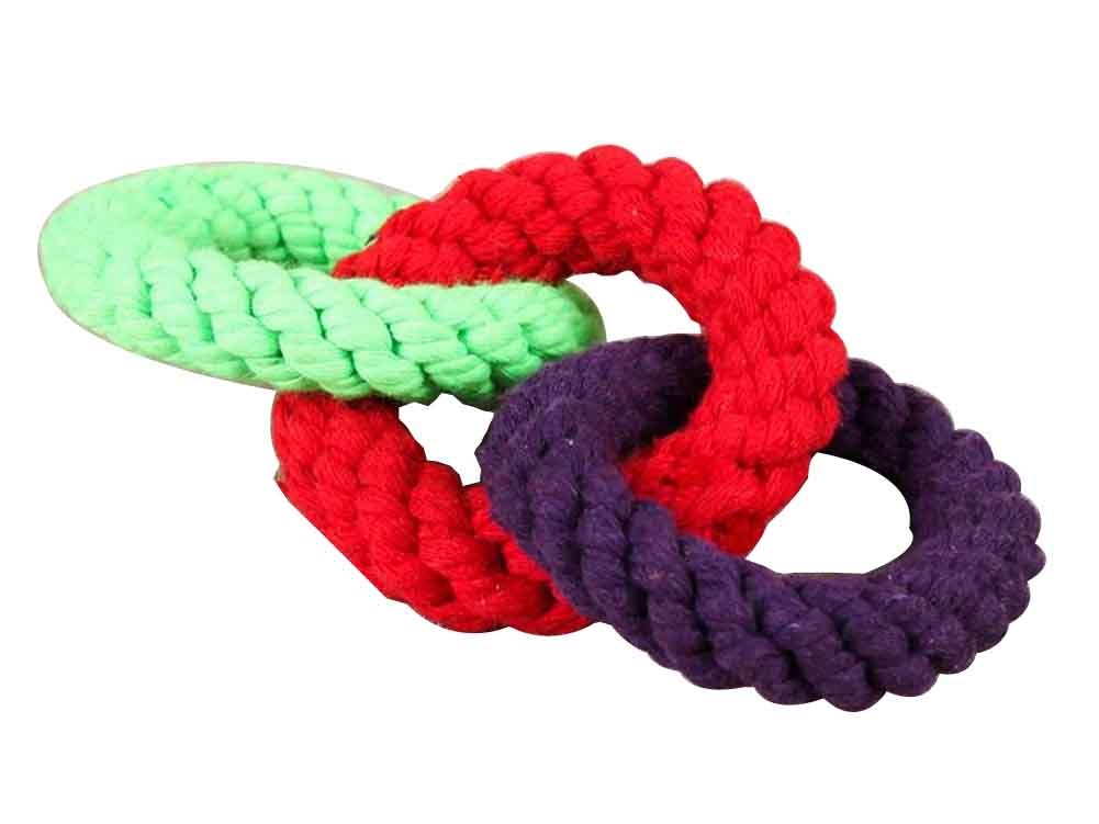 Pet Toys Weaving Pet Toys Suitable for Cats and Dogs Random Color [C]
