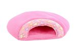 Newly Designed Cat Sleeping Bag Winter Warm Pet Bed[Pink]