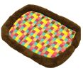 [Plaid] Soft Pet Beds Pet Mat Pet Crate Pads Cozy Beds For Dog/Cat
