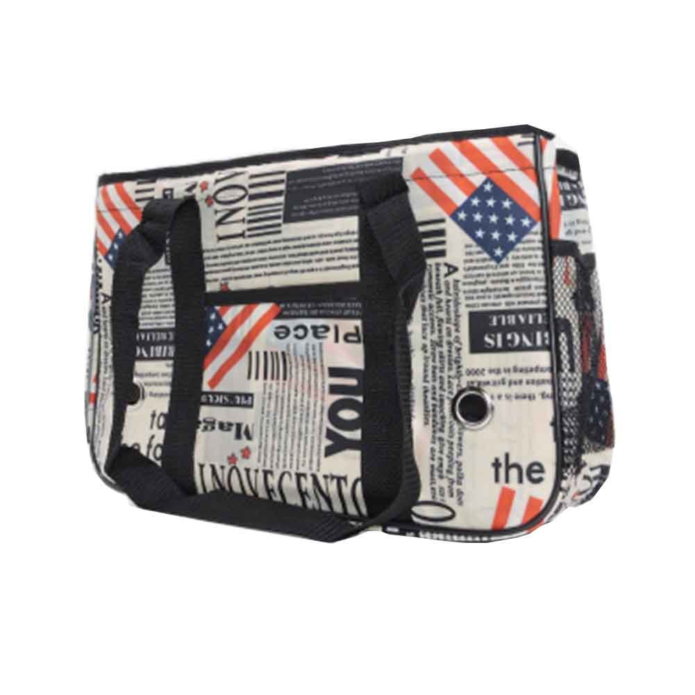 Pet Outdoor Travel Tote Bag for Dog or Cat [J]