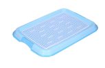 Healthy Puppy Dog Indoor Potty Training Holder Toilet Pad Potty Trays(Blue)