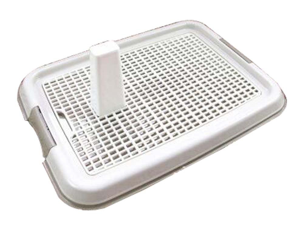 Healthy Puppy Dog Indoor Potty Training Holder Toilet Pad Potty Trays(Brown)