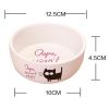 Porcelain Pets Bowls Dogs Bowls Cats Bowls Pet Supplies Puppy Cat Accessories