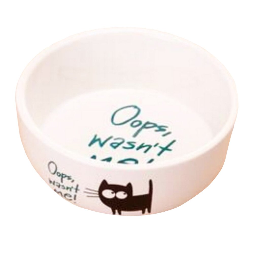 Porcelain Lovely Kittens Pets Bowls Dogs Cats Bowls Pet Supplies Cat Accessories