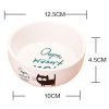 Porcelain Lovely Kittens Pets Bowls Dogs Cats Bowls Pet Supplies Cat Accessories