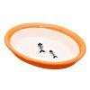 Porcelain Fish Pets Bowls Dogs Cats Bowls Pet Supplies Cat Accessories - Red