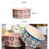 Porcelain Bone Pets Bowls Dogs Cats Bowls Pet Supplies Cat Accessories - Pink