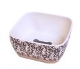 One Ceramic Feeding Pot/Pet Bowl/Dog Bowl/Cat Bowl For Food & Water 15x15x7.5CM(#01)