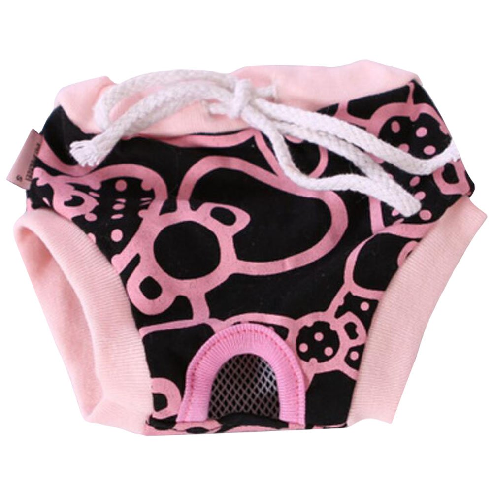 Cotton Pet Supplies Dogs Shaming Costumes Underwear Clothes Diapers Pink