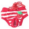 Cheap Pet Supplies Dogs Shaming Costumes Clothes Diapers Dresses Underwear Red