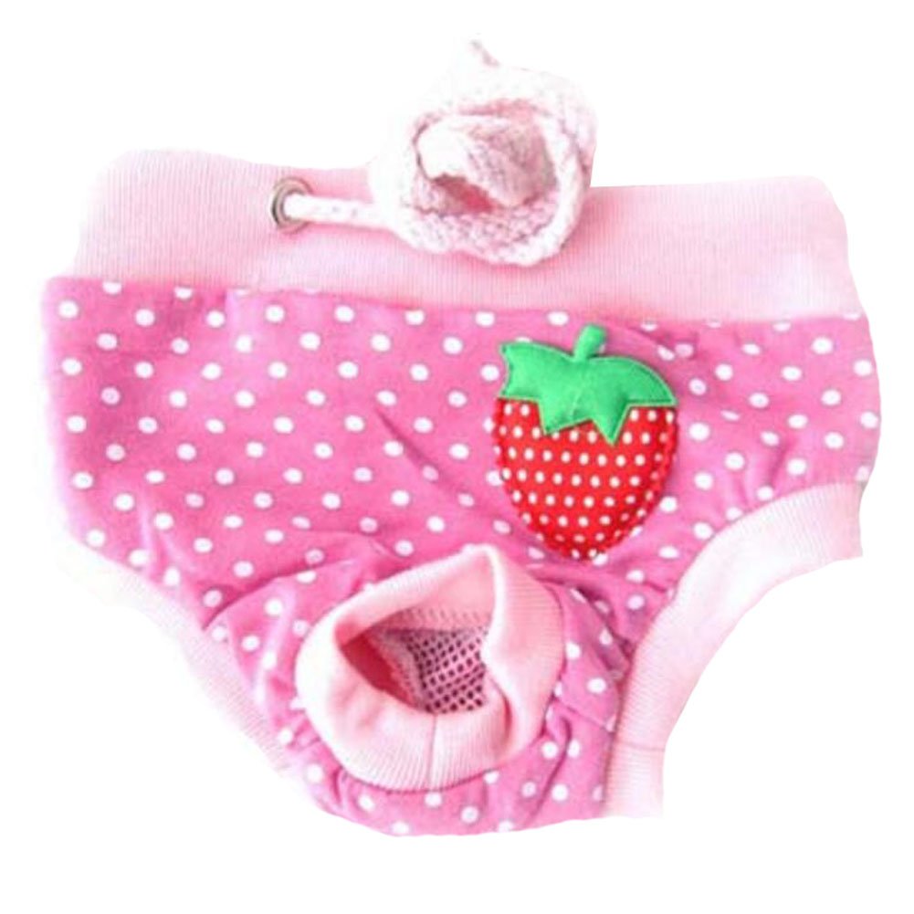 Cheap Pet Supplies Dogs Shaming Costumes Clothes Diapers Dresses Underwear Pink
