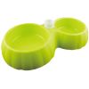 Automatic Add Water Double Pet Bowls Dog Bowls Cat Bowls Pet Supplies - Green