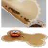 Waterproof Anti- skid Pets Dog Food Mat Cat Food Mat Pet Supplies Size 43x28 cm
