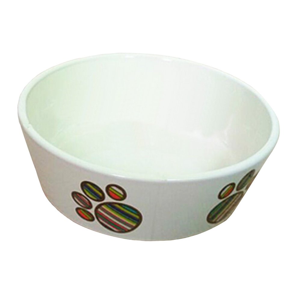 Porcelain Pets Puppy Food Water Bowls Dogs Bowls Cats Pet Supplies - Feet