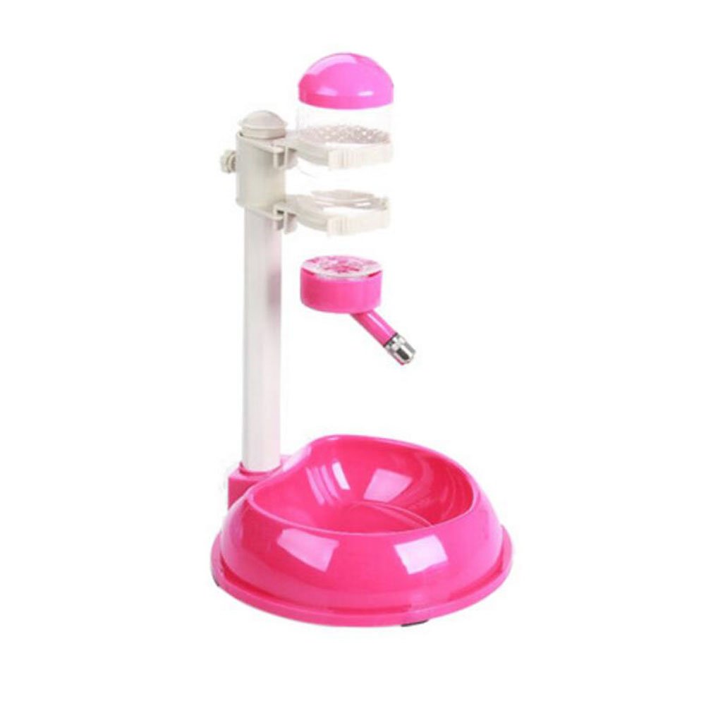 Red Pet Water Food Dispenser/ Drinking Fountains/ Feeder Supplies
