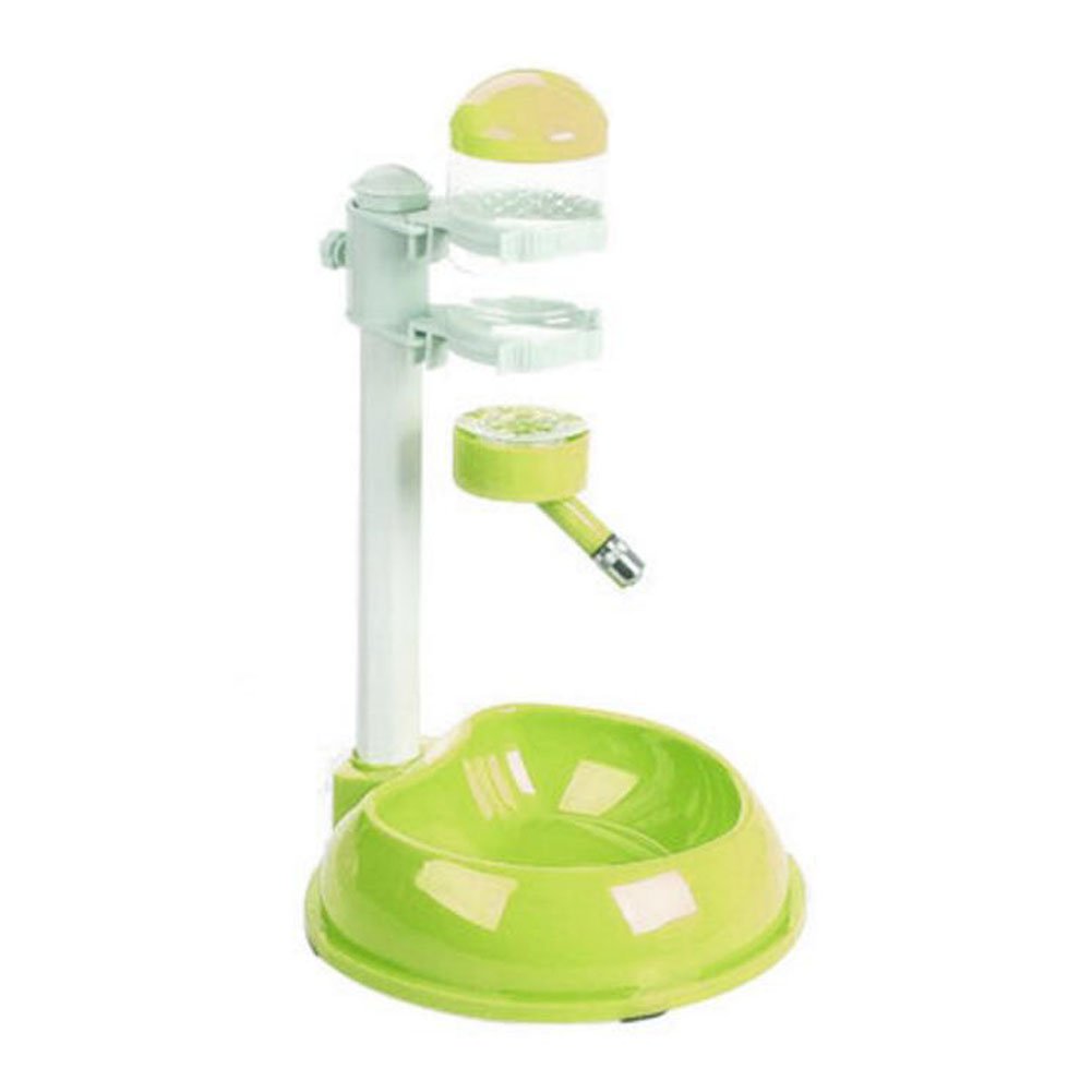 Green Pet Water Food Dispenser/ Drinking Fountains/ Feeder Supplies