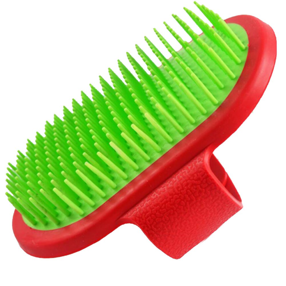 1 Pcs Dogs Massage Comb Cats Bath Brush Shower Gloves 01
