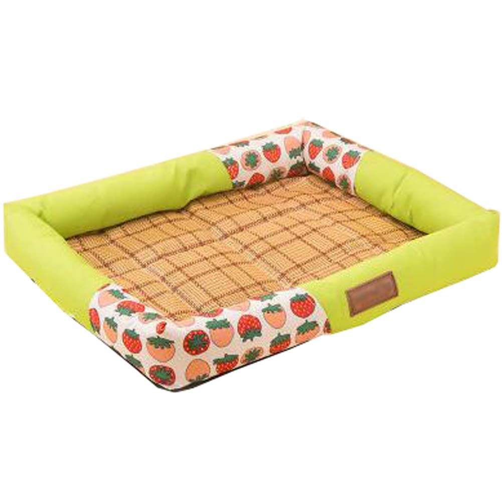 Pet mat Dog cushions   Four seasons common kennel cat Cute mat Summer pet nest