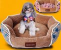 Luxurious Cotton Pet Bed/ Mats Cat/ Dog House Bed S- Blue